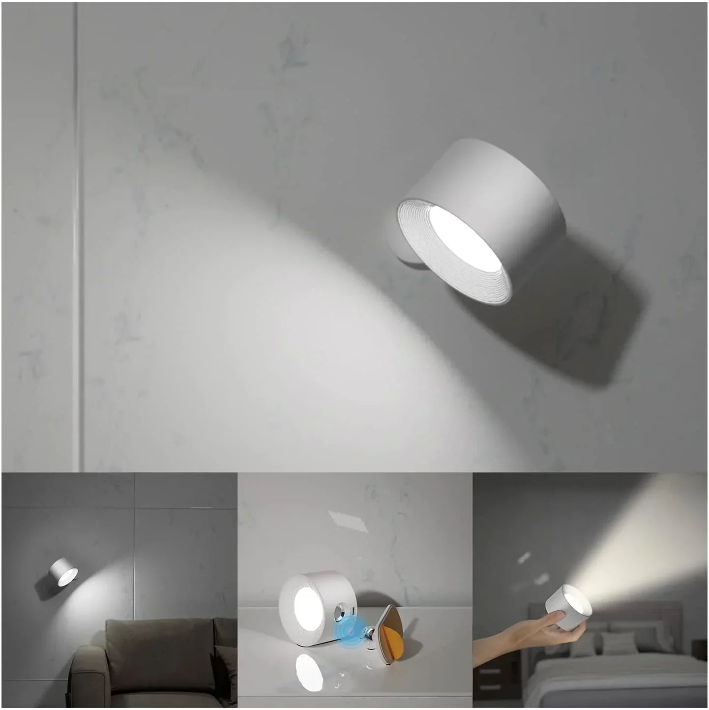 Flexlight™ Led Lamp | Oplaadbaar Draadloze Wandlamp